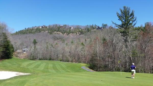 View from the 17th green