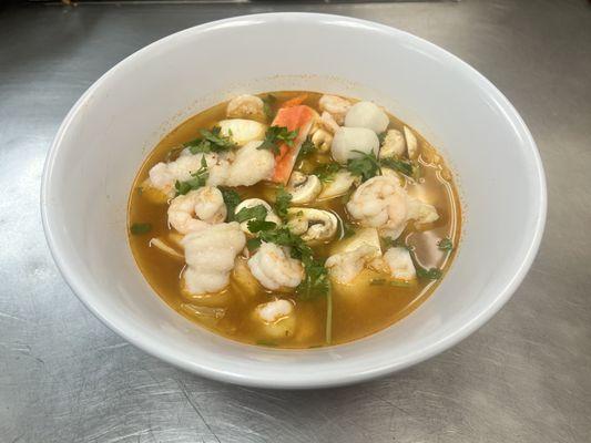 Seafood Tom Yum Soup