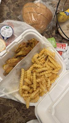 Lemon pepper and fries combo