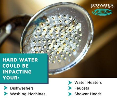 Roughly 85% of US households have hard water.