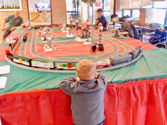 Train Show hosted at Clove Lakes 12/2017