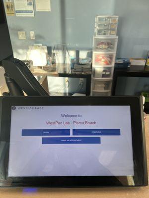 Easy automated check in