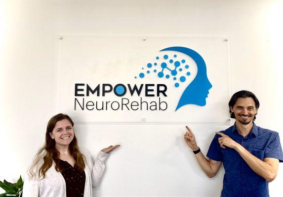 Empower NeuroRehab's Katie Bell and Will Bernaldo