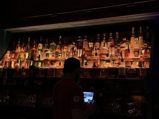 Part of the liquors