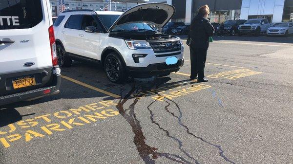 5 miles on this SUV. Also came with free smoke, engine overheat, and leaking coolant. STAY AWAY FROM THIS DEALERSHIP.