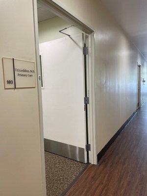 Our private practice is  located on 1st floor suite 103.