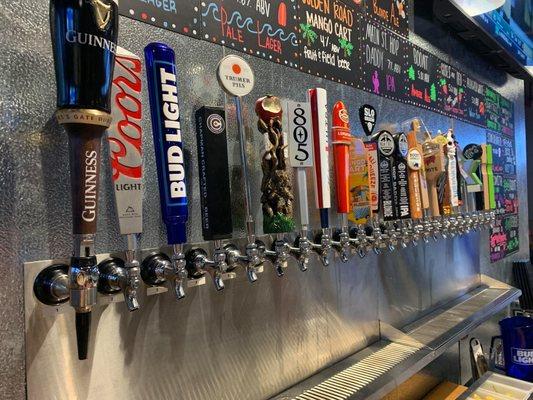 34 Beers on Tap - Table Service - Pizza - Wings - Beer!