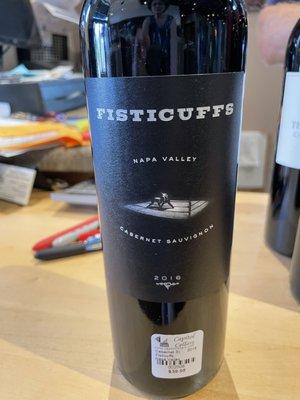 Fisticuffs- excellent wine