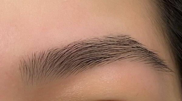 Eyebrow shaping