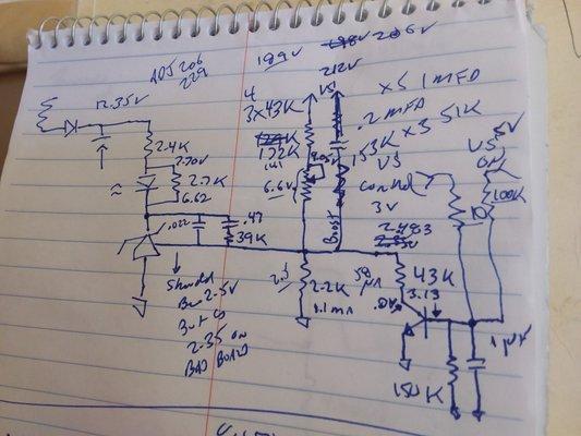 Replacing PCBs drives the servicer broke. To repair often means reverse engineering it.  Aha !  Another TL431 controlled feedback circuit.