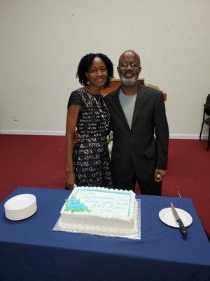 Pastor & Mrs. Terrence Chapman.