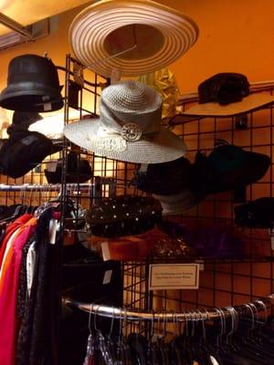 Many different, unique hats!