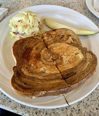 Pastrami Reuben sandwich... very tasty!