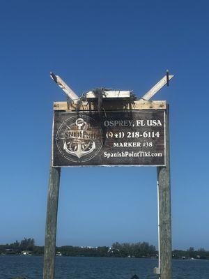 port sign