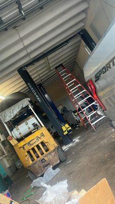 Carlift installation