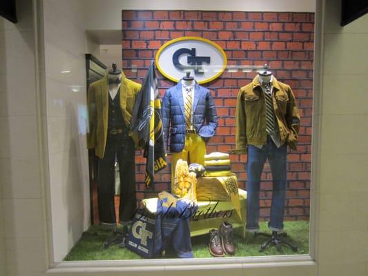 Georgia Tech display.