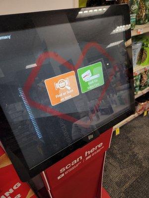 Your scanners are broken CVS. Phone app and in store.