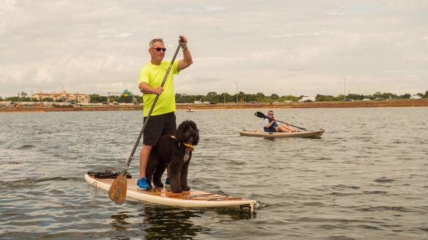 Mayor Buddy Dyer on Lake Ivanhoe