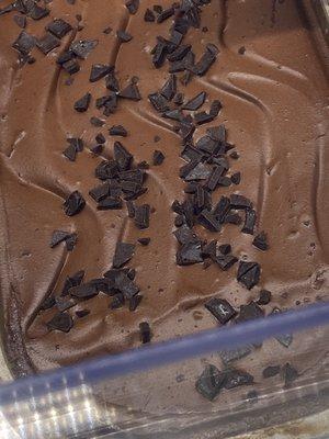 Today's featured flavor: Belgian dark chocolate gelato! It's gluten-free!