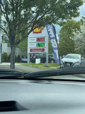 Gas prices May 10, 2022