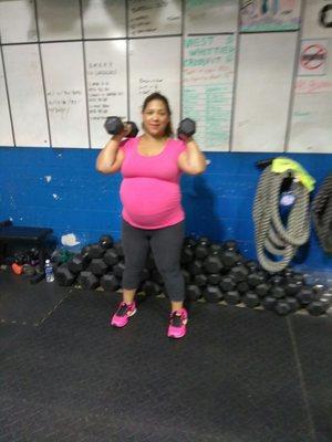 31 wks pregnant and putting in work!!!