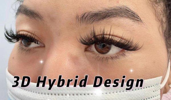 3D Hybrid Design wispy