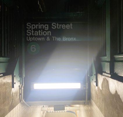 MTA - Spring St Subway Station