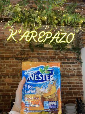 K' nestea. Peach iced tea