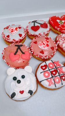 Valentine's theme donut