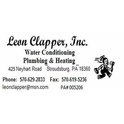 Leon Clapper Plumbing Heating & Water Conditioning