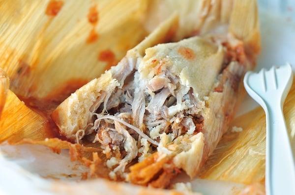 Pork Tamale - $12 for half a dozen