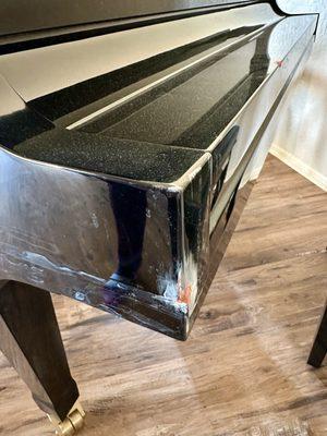 Dropped piano