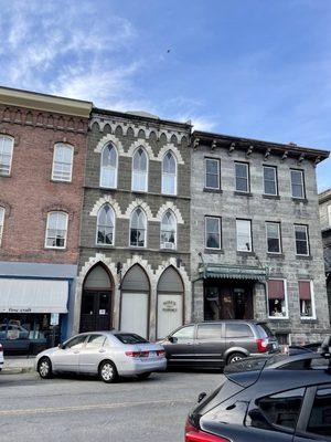 The Architecture of the Buildings @ The Village of Shelburne Falls MA.