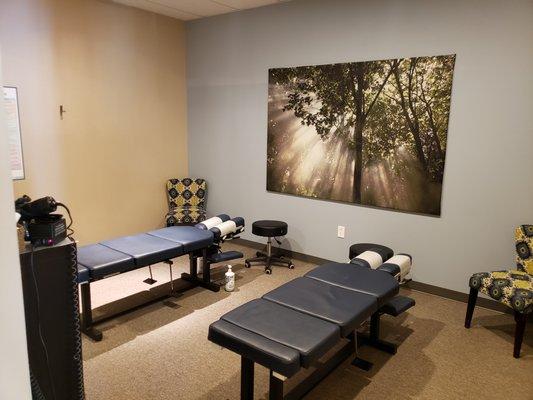 One of our adjusting rooms