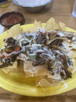 Steak Fajita Nachos