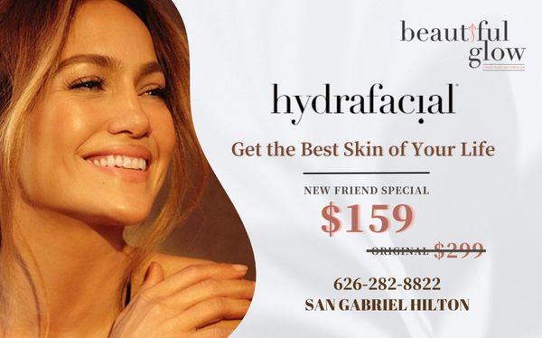 Hydrafacial New Friend Special only $159