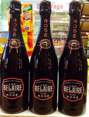 Luc Belaire rose.