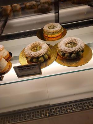 Pistachio Paris-Brest ($18.) Outstanding.