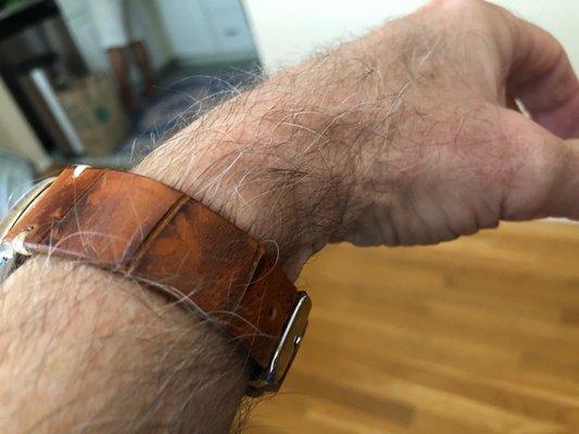 Italian designed leather band from Yuri