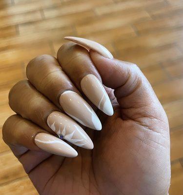 These nails were done by Amirah