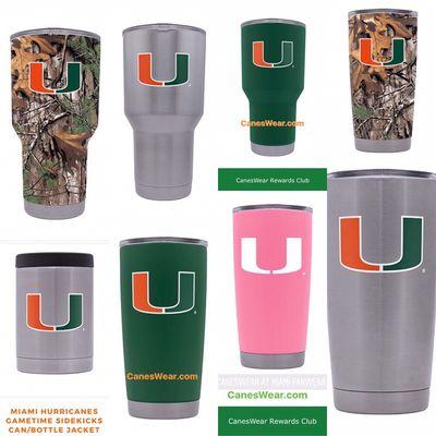 Miami Hurricanes Yetti Style Cups.