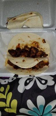 Supposed to be jerk tacos