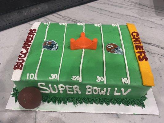 Super Bowl Cakes :)