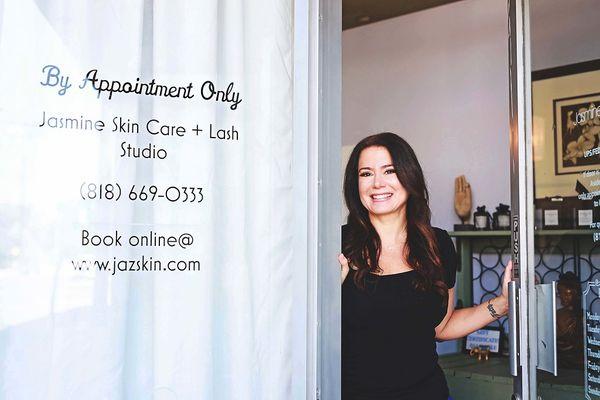 Welcome!! We are located on Whitsett and Magnolia Blvd.