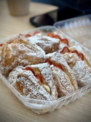 Strawberry Croissants