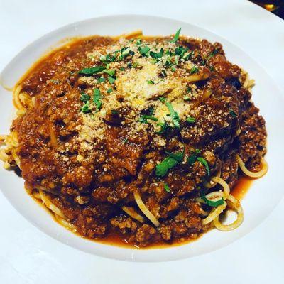 Meat Sauce Spaghetti