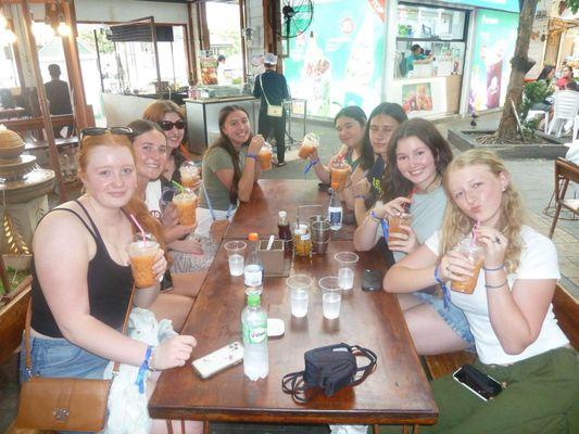 Thai tea trip