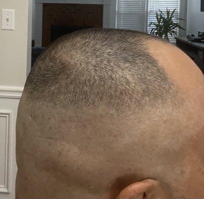 Completely plain fade