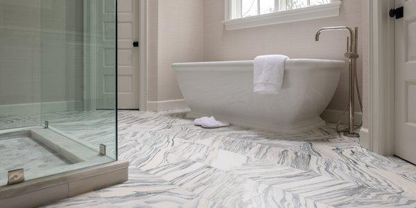 Fantastic Arni marble in bathroom