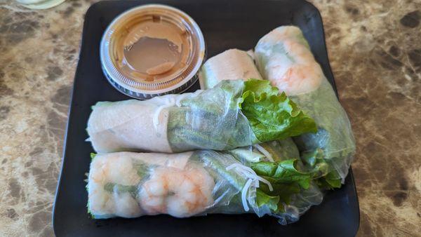 Shrimp & Pork Spring Rolls